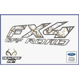 Ford F150 FX4 Off Road RealTree Decals Stickers Snow Pattern (1997 