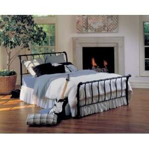    Janis Metal Sleigh Full Bed   Hillsdale 1654BFR Furniture & Decor