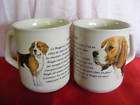 Tasse Mug   motif chien GREYHOUND, 1 Tasse Mug   motif chien TECKELS 