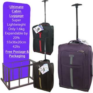 Ryanair Cabin Approved Lightweight Wheeled Holdall Bag Hand luggage 