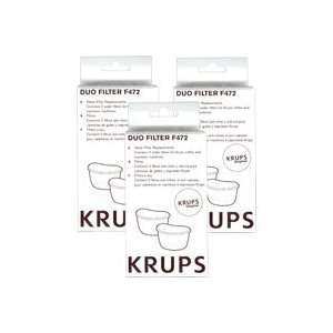  Krups 472 00 Duofilter, 1 Year Supply, 6 filters Kitchen 