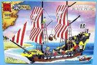 Pirates of Caribbean BLACK PEARL Ship/Boat Brick Blocks  