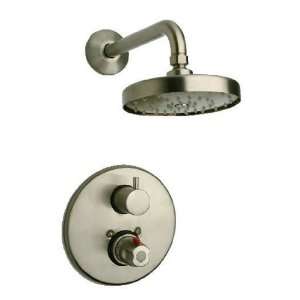 La Toscana 78PW690 Elba Thermostatic Shower Faucet, Brushed Nickel