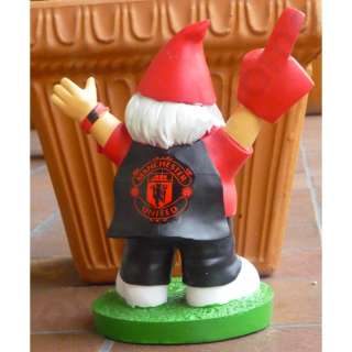 MANCHESTER UNITED FANS GARDEN GNOME 100% OFFICIAL NEW & BOXED  