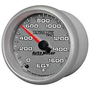 Auto Meter 8844 Ultra Lite Pro 2 5/8 0 1600 Degree Fahrenheit Exhaust 