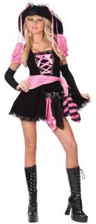 Sexy Pink Punk Pirate Costume   Pirate Costumes