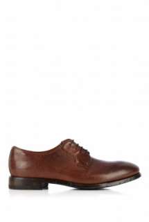 Paul Smith Shoes  Tan Dip Dyed Leather Minelli Blunt Shoes by Paul 