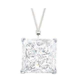    10k White Gold .05 Carat Diamond Solitaire Pendant Jewelry