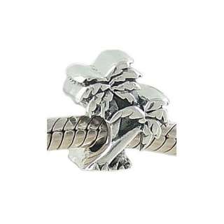   Solid 925 Sterling Silver Bead fits European Charm Bracelet Jewelry