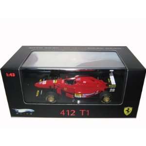   Ferrari 412 T1 F1 Elite Ed. Red 1/43 Diecast Car Model Toys & Games