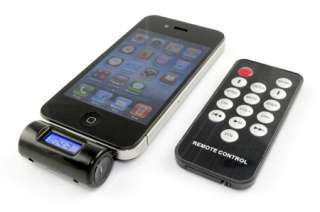 Wireless FM Transmitter +Car Charger Remote for iPhone 3G 3GS 4 4G 4S 