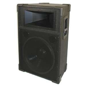   Karaoke DJ PA Home 15 Pro Audio Two Way Black Speaker Monitor Trap151