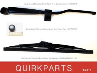 99 04 Jeep Grand Cherokee Rear Wiper Upgrade Wiper Arm Wiper Blade 
