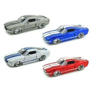  1967 Shelby Mustang 1/24 Mass Set of 4 Toys & Games