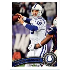  2011 Topps #300 Peyton Manning   Indianapolis Colts (White 