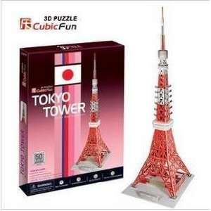  Tokyo Tower 3d Puzzle 