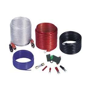  10 Gauge Amp Wiring Kit with RCA Patch Cable Electronics