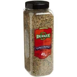 Durkee Garlic Pepper Seasoning, 21 oz Containers, 2 ct (Quantity of 2)