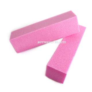 Top quality sanding blocks for filing nail extensions / acrylic nails 