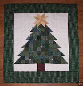 CHRISTMAS TREE QUILT ADVENT CALENDAR fabric & pattern  