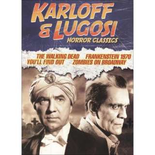 Karloff & Lugosi Horror Classics (2 Discs) (Dual layered DVD).Opens in 