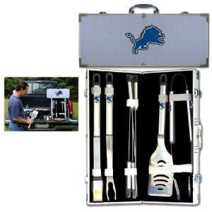  BSS   Detroit Lions NFL 8pc BBQ Tools Set 