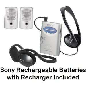  Sony Walkman Portable Lightweight AM FM Stereo Radio with 