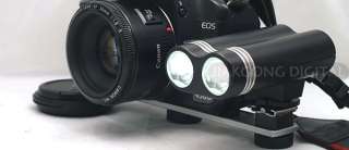 Digital Camera Video Camcorder HOT SHOE LED Light Lamp  