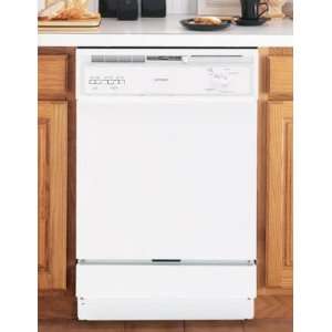  Hotpoint White Full Console 24 Inch Dishwasher HDA3600VWW 