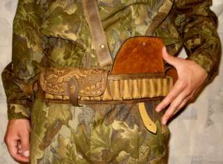   Leather Bandolier,Ammunition Cartridge belt,German bandoleer Duckhunt