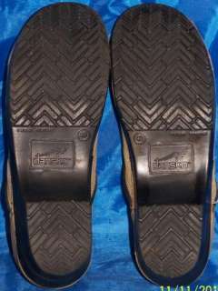 Women Shoes DANSKO MULES Size EU 40 US 9.5M Leather Tan  