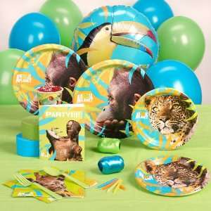  Animal Planet Friends Standard Party Pack for 8 Party Supplies 