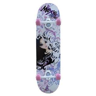 Moxie Girlz Skateboard   White (28).Opens in a new window