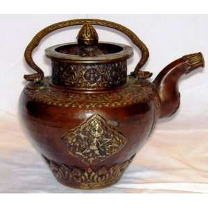  Antique Style Tibetan Teapot