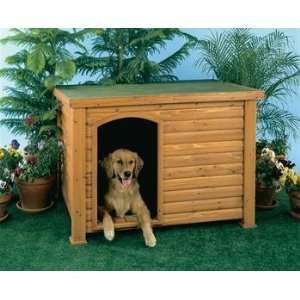  Wood Log Cabin Dog House   3 Sizes    