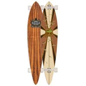  Arbor Pin Koa Complete Longboard Skateboard   46` Sports 