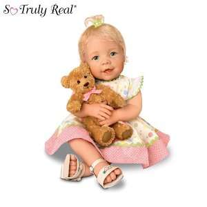 So Truly Real Lifelike Baby Doll With A Recordable Bear Beary Sweet 