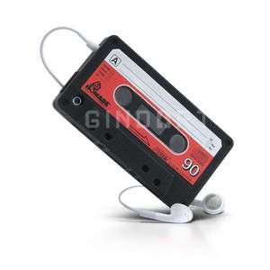 Tape Cassette Silicone Case Cover for iPod iTouch 4 4th  