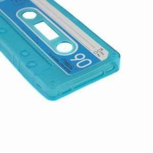  Color TPU Cassette Tape Case Skin Cover for Iphone 4 4g 