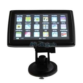   Inch Color TFT Touch Screen Car GPS Navigator With Silver Edge  