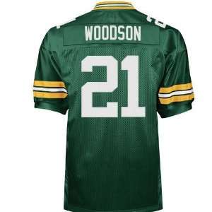 com Green Bay Packers Jerseys 21# Woodson Green NFL Authentic Jersey 