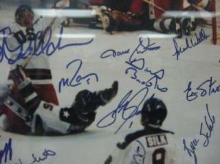 RIK) 1980 USA Olympic Hockey Team Auto Autograph Herb Brooks  