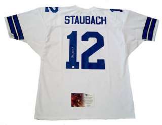 ROGER STAUBACH SIGNED AUTO COWBOYS TB JERSEY  