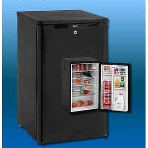    Avanti Auto Defrost All Refrigerator W/Lock   Black Appliances