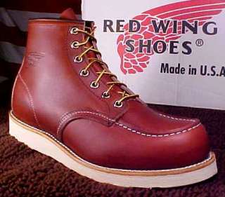 NEW WEDGE SOLE RED WING 8131 MADE IN USA BOOTS MEN 11 D  