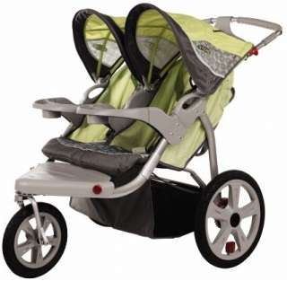 2011 InSTEP Safari AR280 Double Baby Jogging Stroller  