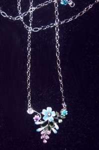 Feel The Difference enamel flowers Back Belly Chain  