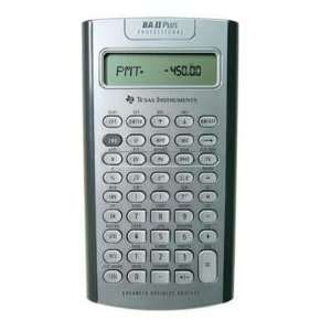   TI BA II Plus Professional Financial Calculator LCD Battery Powered