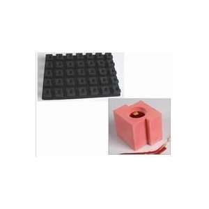   Square with Circle Silicone Baking Mold, 35 Cavities