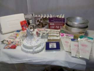   WILTON Cake Decorating, Baking, Pans, Candy Foil, Candles, etc  